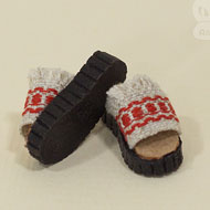Slide sandals for AmiGaTa girl